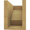 Ekena Millwork 6in. W x 8in. H x 12in. L Clemmons Woodgrain TimberThane Rafter Tail, Primed Tan RFTUR06X08X12CLERCPR - alternate 4